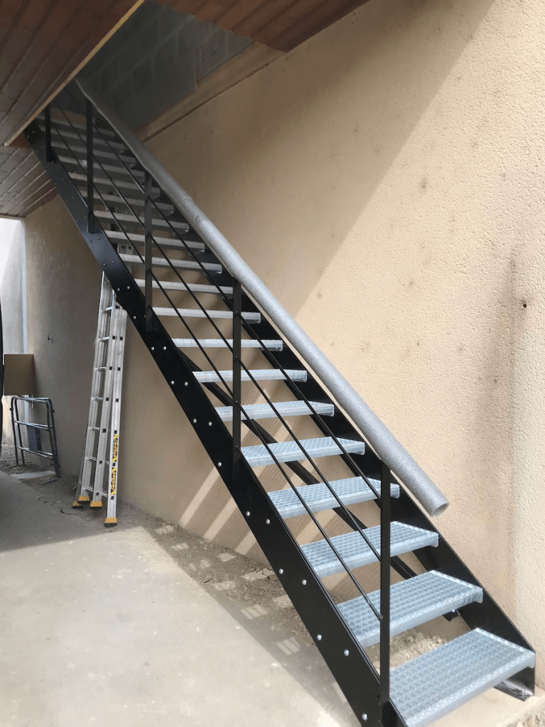 escalier metal service